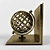 Eichholtz Brass Globe: Exquisite Design 3D model small image 2