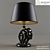 Modern Resin Table Lamp: Boyah Illuminate 3D model small image 1