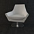 Sleek Leather Armchair 3D model small image 1