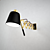 Vintage Extendable Wall Lamp 3D model small image 1