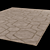 Elegant Wool & Silk Carpet 3D model small image 2