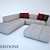 Elegance Personified: Morbidone Sofa Bed 3D model small image 1