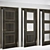 Hales Triest Doors: Elegant and Durable 3D model small image 1