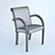 Luxe Italian Linda Dining Chair 3D model small image 3