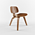DCW Dining Chair: Eames Design 3D model small image 1