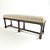 Bernhardt Commonwealth Bench: Customizable & Stylish 3D model small image 1