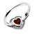 Love's Treasure: Heart-shaped Engagement Ring 3D model small image 2