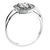 Love's Treasure: Heart-shaped Engagement Ring 3D model small image 3