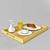 Morning Delights Breakfast Tray 3D model small image 1