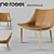 Ligne Roset MADRAGUE Leather Chair 3D model small image 1