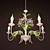 Provence Chandelier, Matte Finish | Height 1150mm | Width 550mm 3D model small image 1