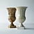 Elegant Ceramic Vase 3D model small image 1