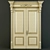 Beautiful Russian Door - стильные и прочные двери для вашего дома

Elegant Entry Door - эл 3D model small image 1