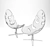 Leafy Elegance: Elite Chair 3D model small image 3