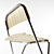 Franklin Folding Bar Stool 3D model small image 2