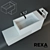 Argo 02AR21D1: Stylish Suspended Sink 3D model small image 2