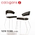 Sleek Metal Chair: Calligaris CS/1084 3D model small image 1