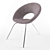 Elegant Ring Chair: Stylish and Comfortable 3D model small image 1