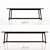 Sleek Maxalto Recipio Tables 3D model small image 2