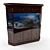 Classic Style Aquarium with Stand 3D model small image 1