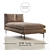 Anatomic DW Sofa Chaise Lounge 3D model small image 1