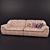 Midnight Modular Sofa 3D model small image 2