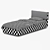 Modern Bed Box Spring: 3ds Max 2010, V-Ray 2.40.03, obj, fbx 3D model small image 2