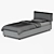 Modern Bed Box Spring: 3ds Max 2010, V-Ray 2.40.03, obj, fbx 3D model small image 3