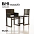 Elegant B&B Italia Maxalto Musa Armchair 3D model small image 1