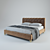 Italian DV Home Style Bed 3D model small image 1