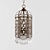 Vintage Crystal Foyer Chandelier 3D model small image 1