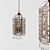 Vintage Crystal Foyer Chandelier 3D model small image 2