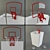 Trash Dunk - Basketball Board for Paper Bin 3D model small image 1