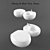Villeroy & Boch Pure Stone: Elegant Bathroom Fixtures 3D model small image 1