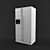 German Made Gaggenau Fridge 3D model small image 2