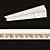 Elegant Ceiling Cornice RP3 3D model small image 1