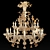 Elegant Venetian Chandelier: Arte Veneziana LV20/12+6 3D model small image 1