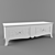 Deco Collection: Low Chest of Drawers 3D model small image 1