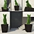 Côte Topiary - Elegant Garden Decor 3D model small image 1