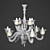 Elegant Classic Chandelier 3D model small image 1