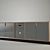 Besana Sestante Cupboard: Sleek and Stylish Storage 3D model small image 1