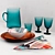 Elegant Zara Home Table Setting 3D model small image 1