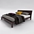 Luxury Molteni Bed | Exquisitely Crafted 3D model small image 1