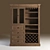 Custom Wine Cabinet: Fine Design 3D model small image 2