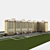 10-Storey Residential Complex with Amenities 3D model small image 3