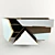 Sleek Tangram Buffet 3D model small image 2