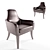 Elegant Oslo Chair: Comfort and Style 3D model small image 1