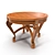 Elegant Round Table 3D model small image 1