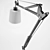 Sleek and Stylish Berlin Floor Lamp 3D model small image 1