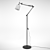 Sleek and Stylish Berlin Floor Lamp 3D model small image 2